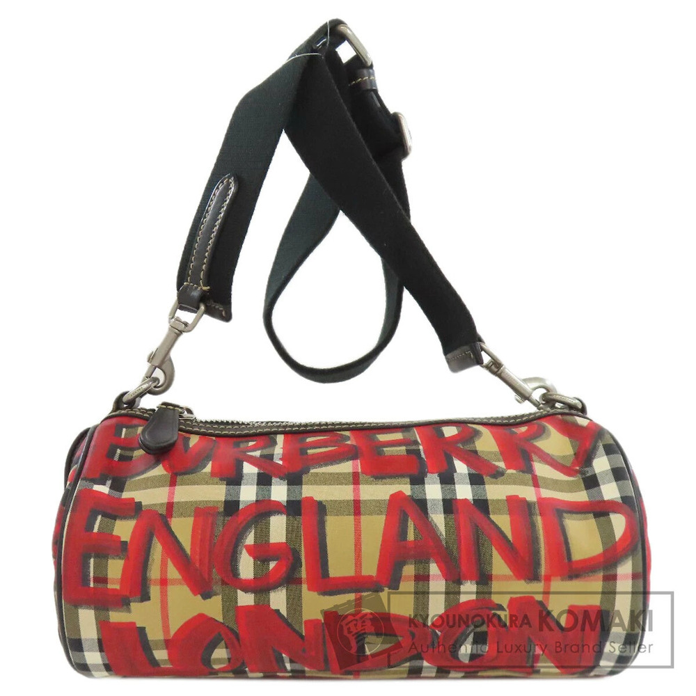 Burberry Nova Check Graffiti Shoulder Bag - Picture 1 of 11